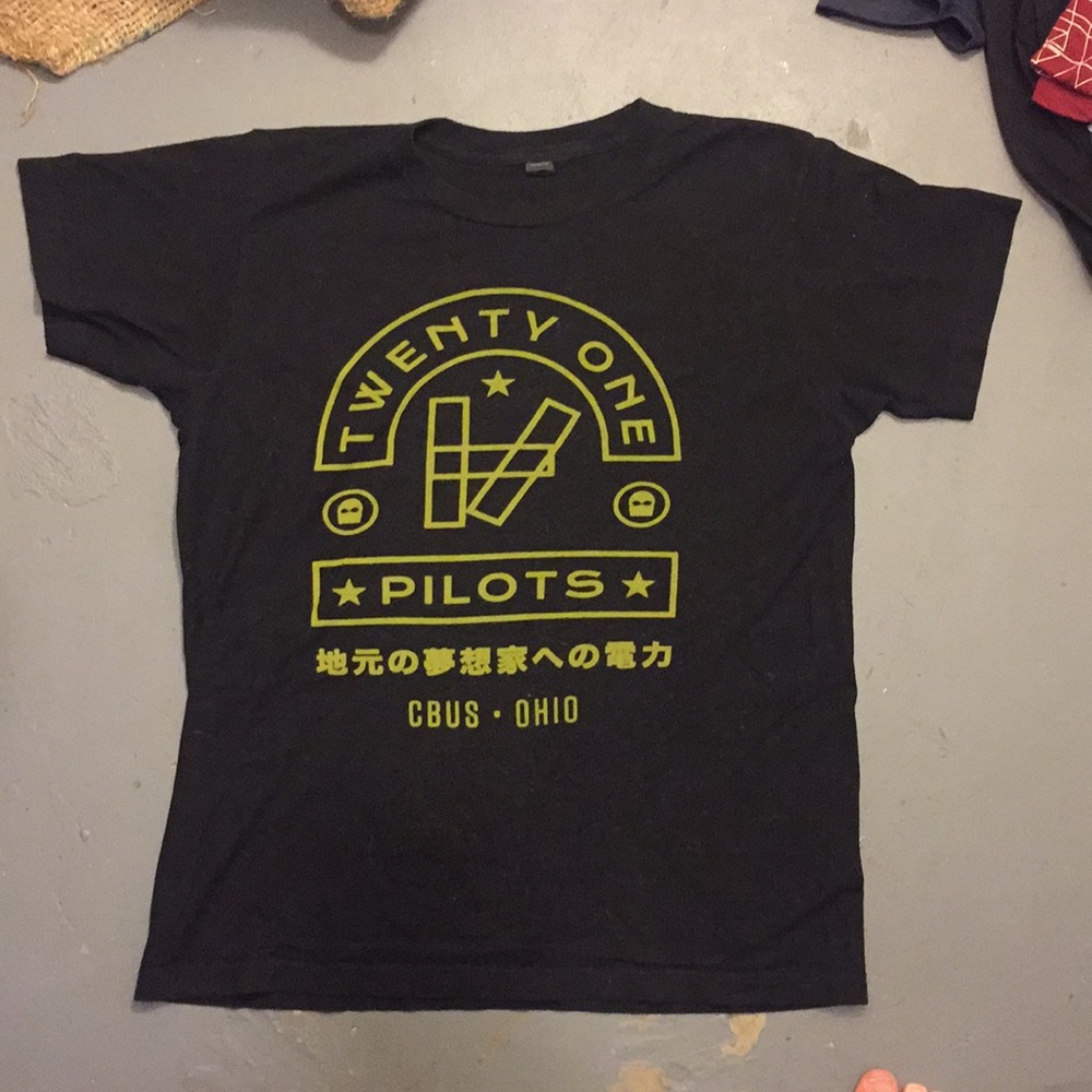 twenty one pilots TOP 2014 Vessel tour tee